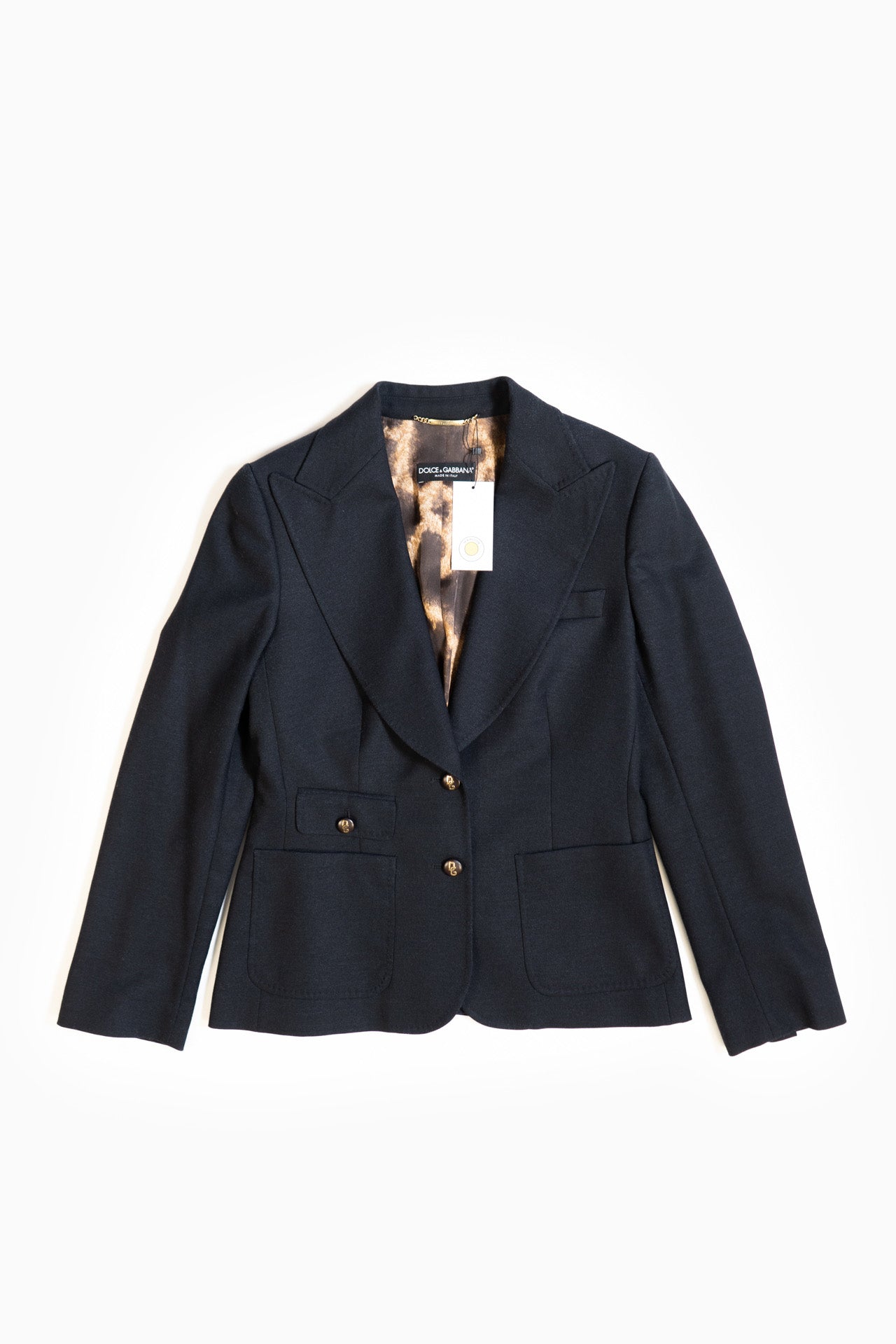 Dolce & Gabbana Blazer In Black