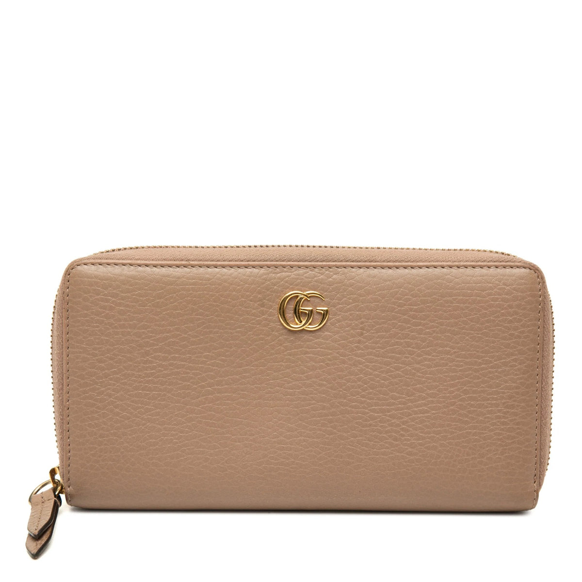 Gucci Calfskin Zip Around Wallet
