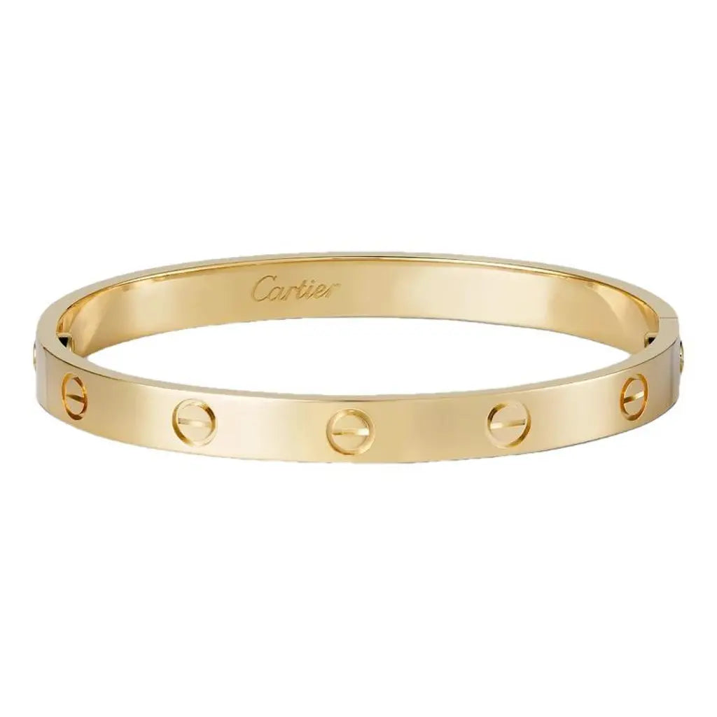 Cartier Love Bracelet In Yellow Gold - Size 17