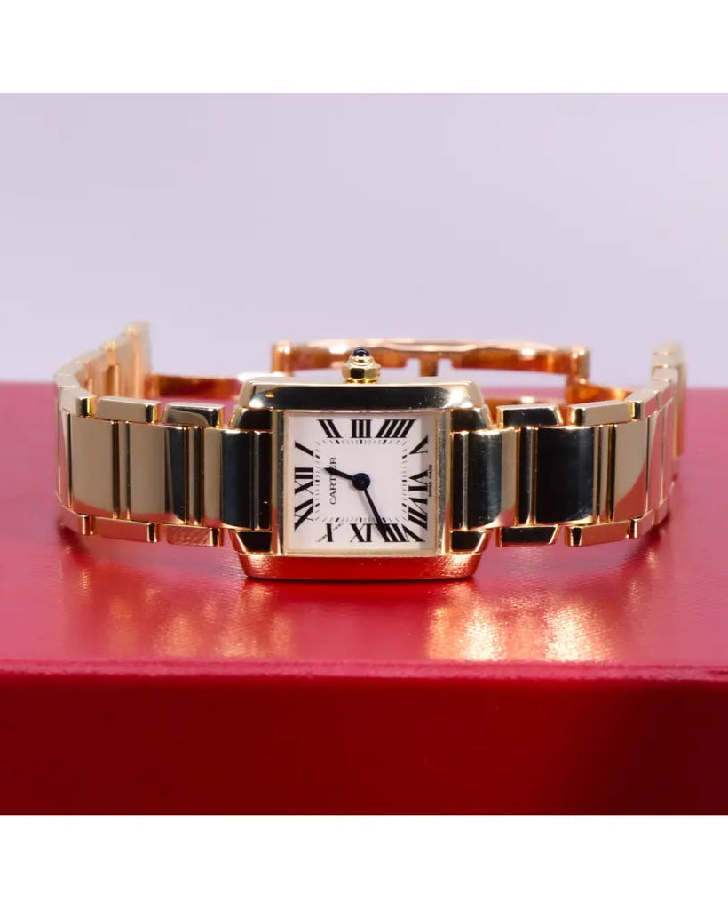 Cartier Tank Watch Yellow Gold