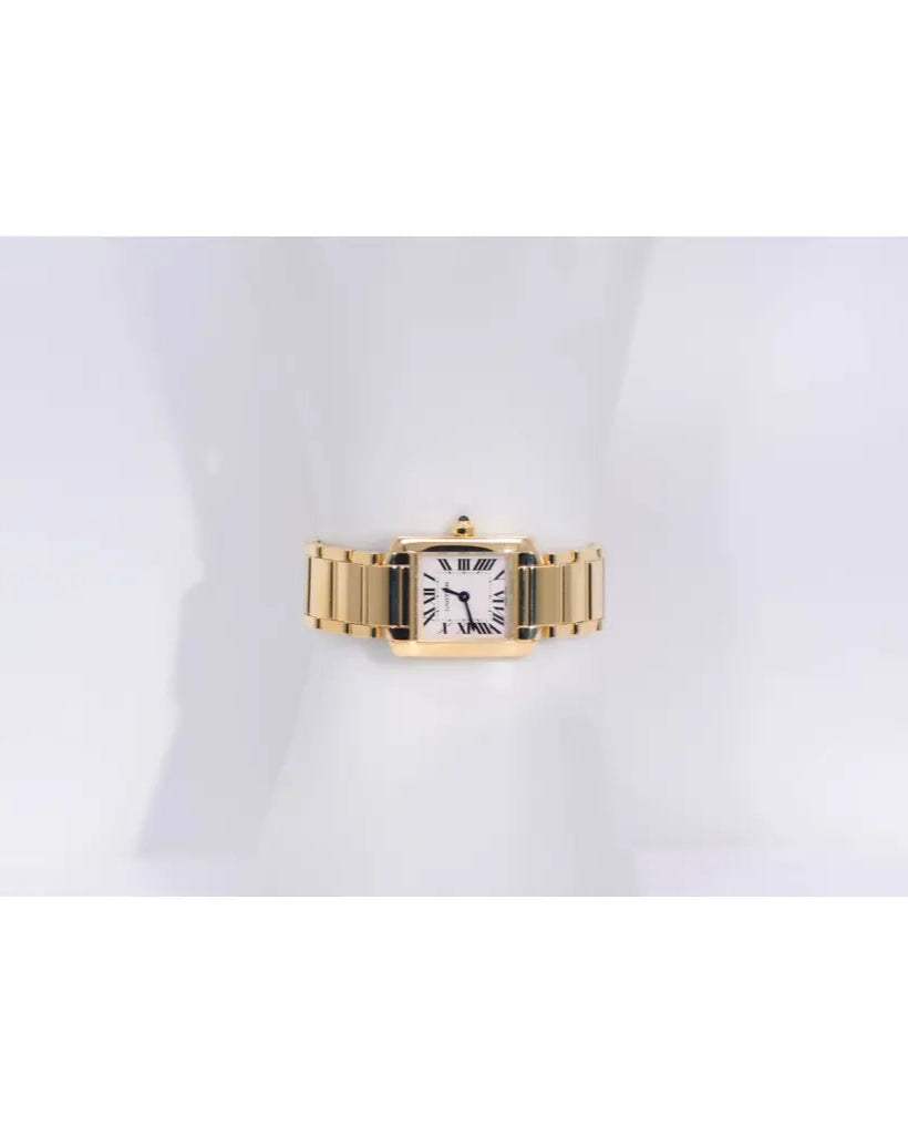 Cartier Tank Watch Yellow Gold