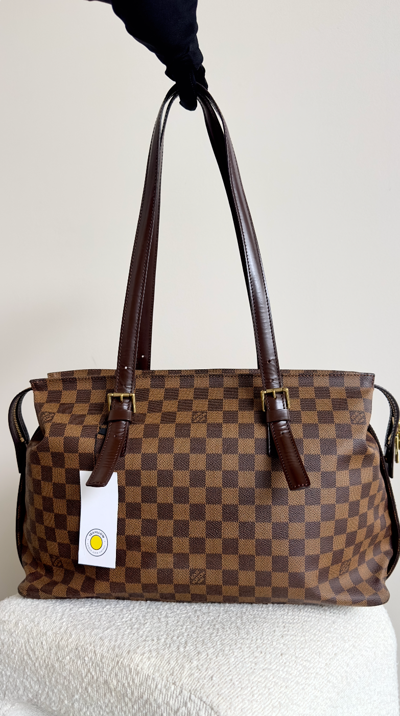 LOUIS VUITTON CHELSEA BAG IN BROWN