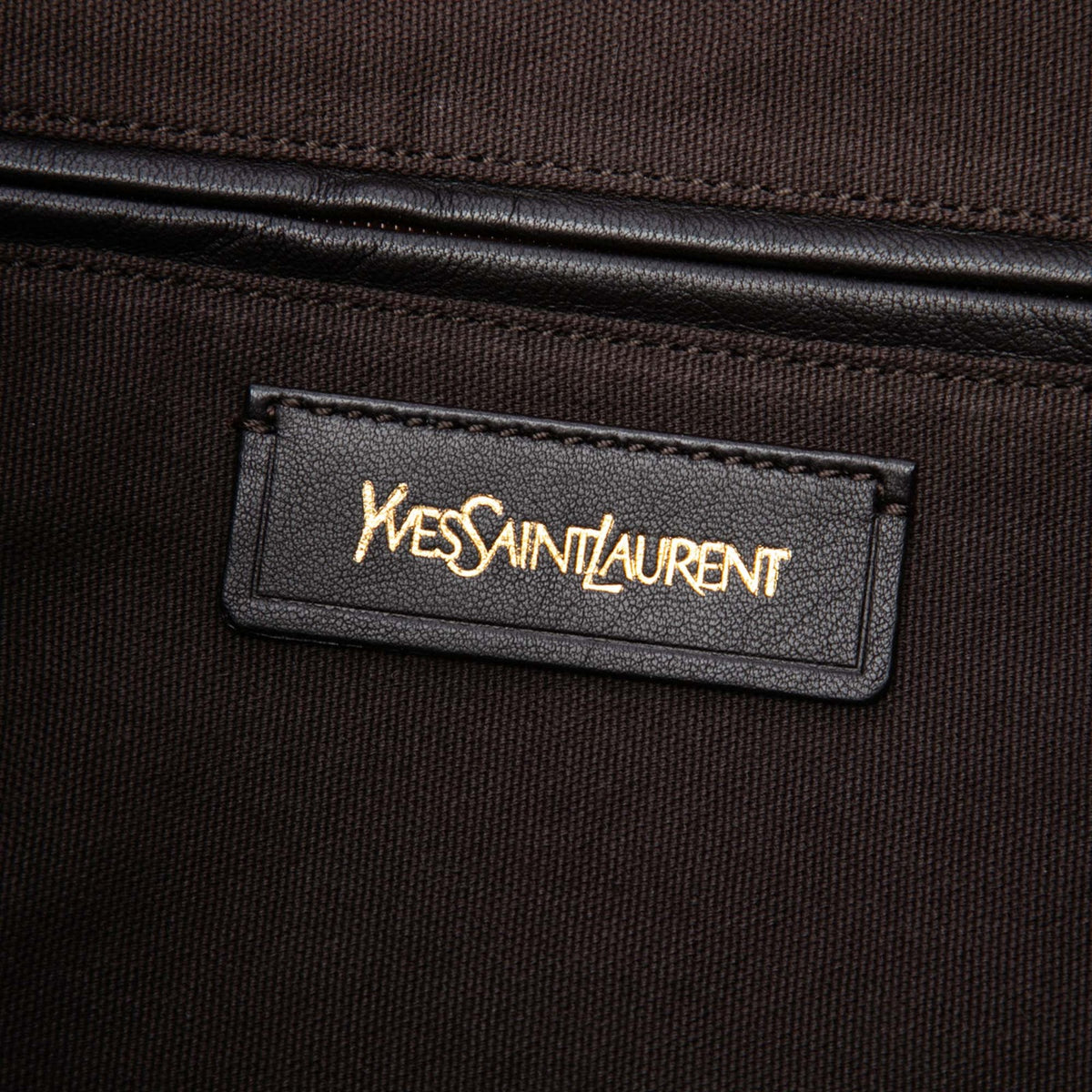 Saint Laurent Studded Calfskin Roady Hobo Bag