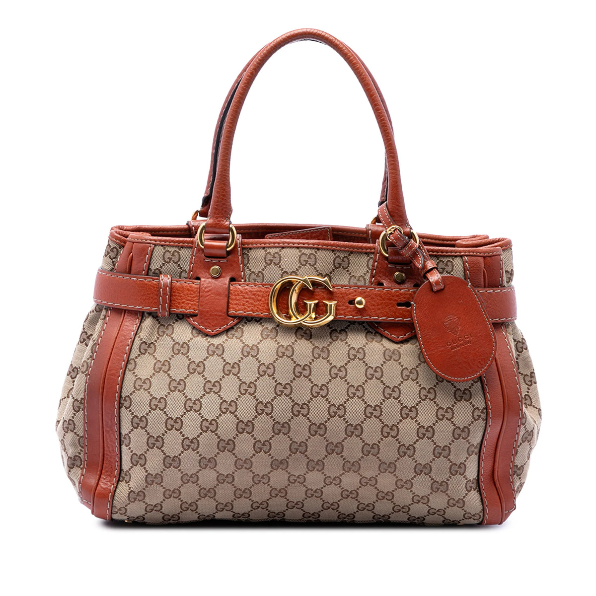 GG Canvas Monogram Tote Bag