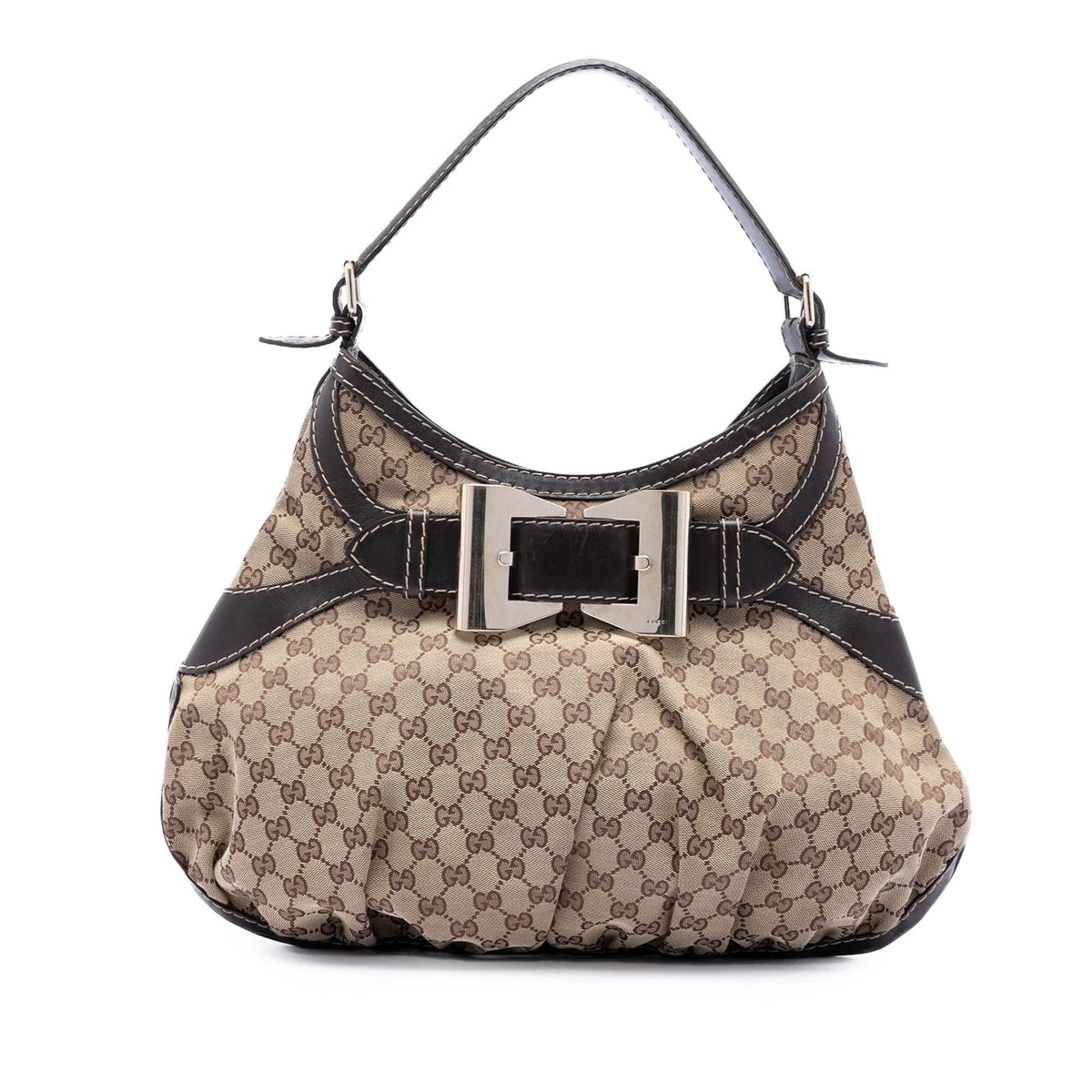 Large GG Canvas Dialux Queen Hobo Bag