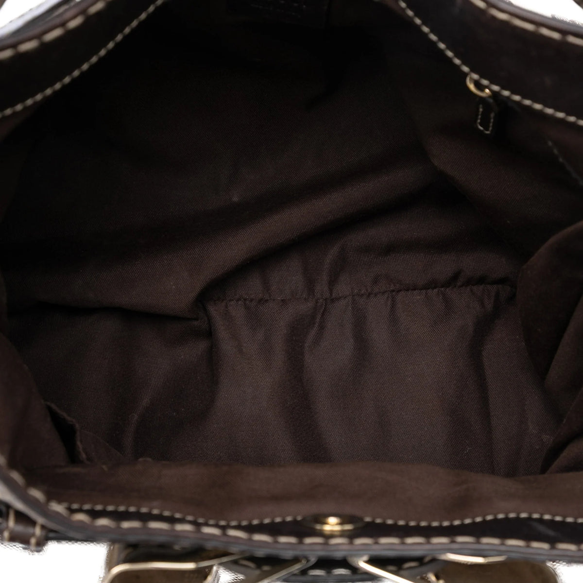 Large GG Canvas Dialux Queen Hobo Bag