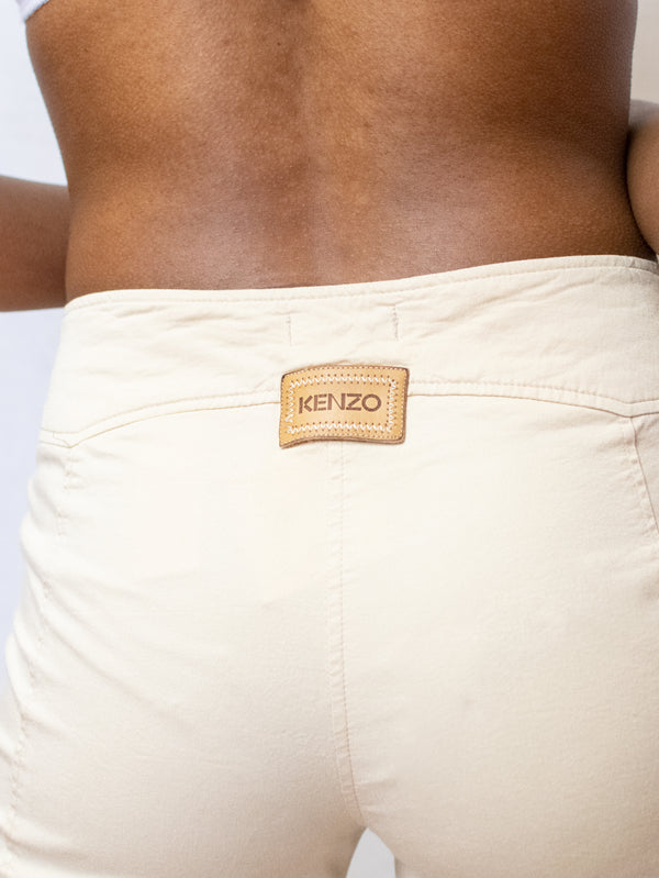 Beige Capri Kenzo Original Trousers - so cool!