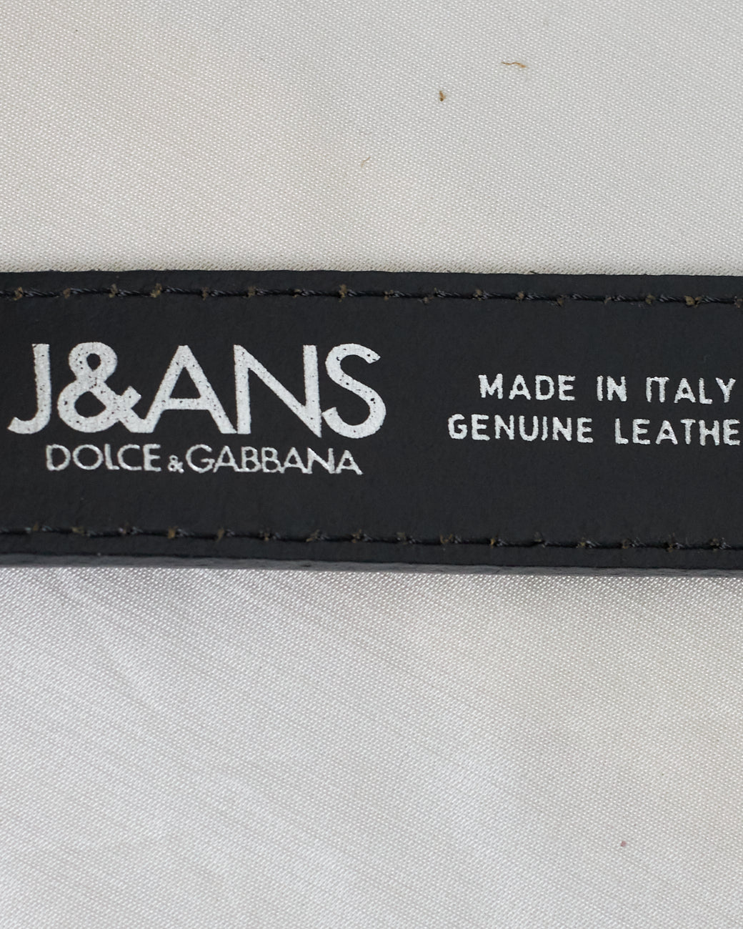 Dolce&amp;Gabbana Jeans Ceinture Noire