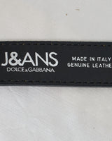 Dolce&Gabbana Jeans Black Belt