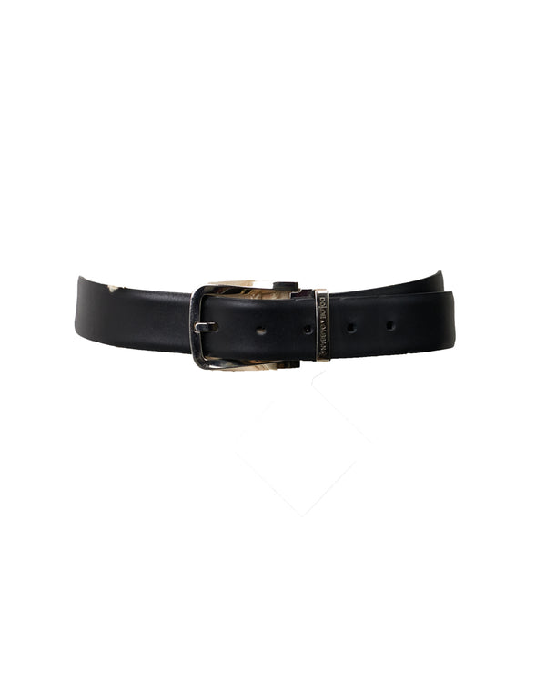 Dolce&Gabbana Black Signature Belt