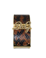 Relógio Dolce&amp;Gabbana com estampa de cobra