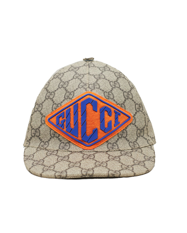 Gucci Kids GG Game Hat em marrom 