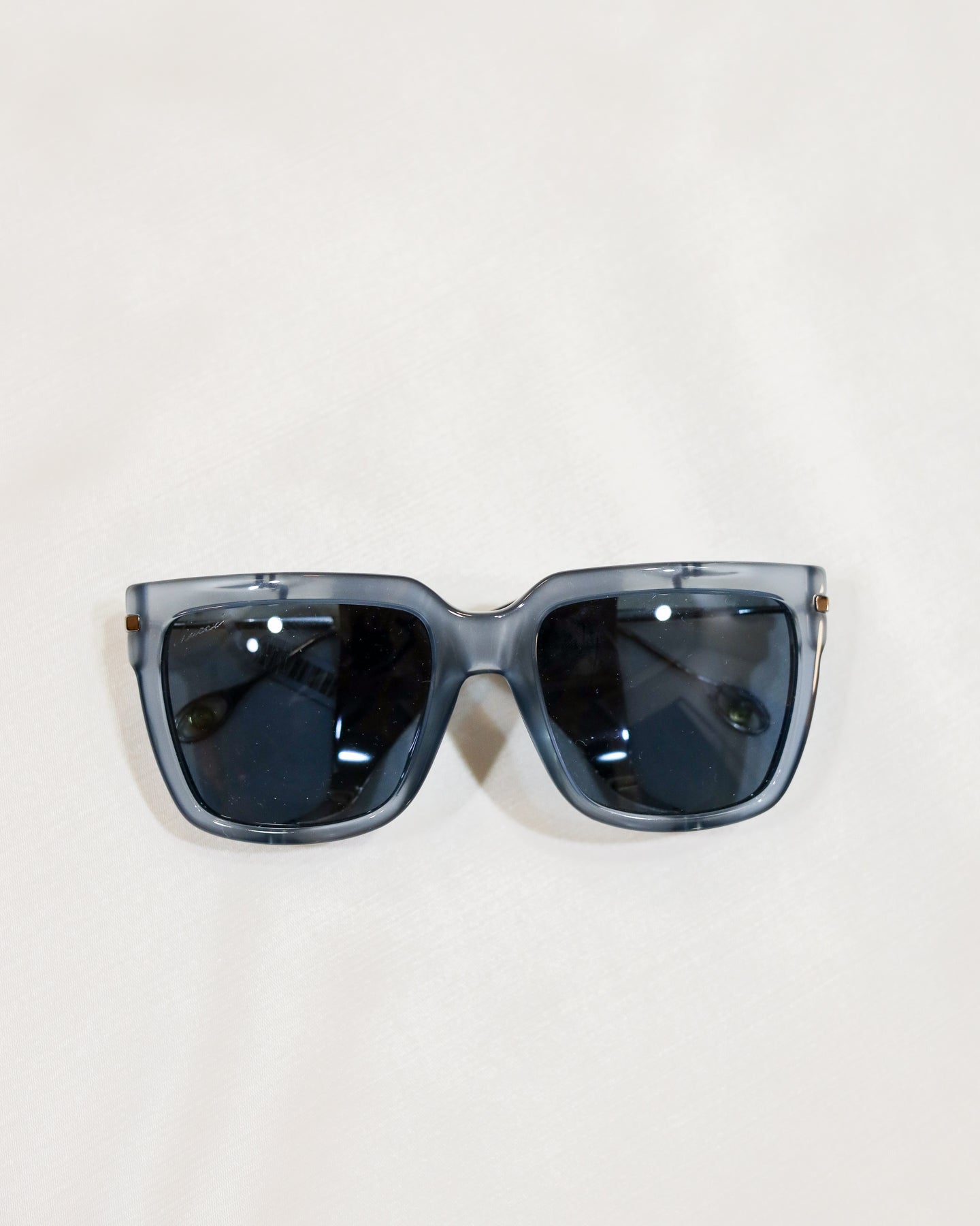 Gucci Blue Square Optyl Sunglasses - with box