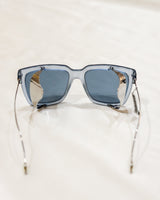 Gucci Blue Square Optyl Sunglasses - with box