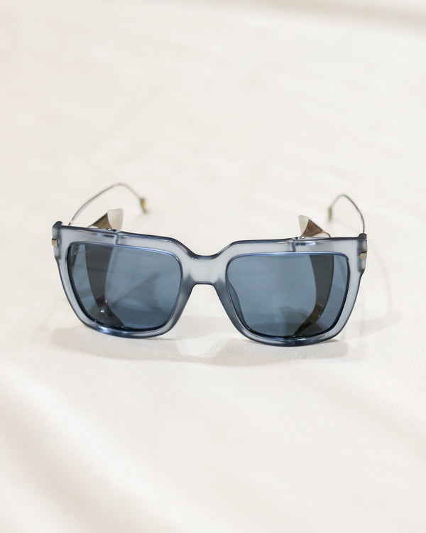 Óculos de sol Gucci Blue Square Optyl - com caixa