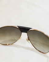 Óculos de sol Gucci Gold Aviator - com caixa