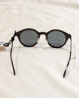 Jimmy Choo Round Dark Tortoise Sunglasses - with box