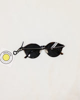 Óculos de Sol Jimmy Choo Round Dark Tortoise - com caixa
