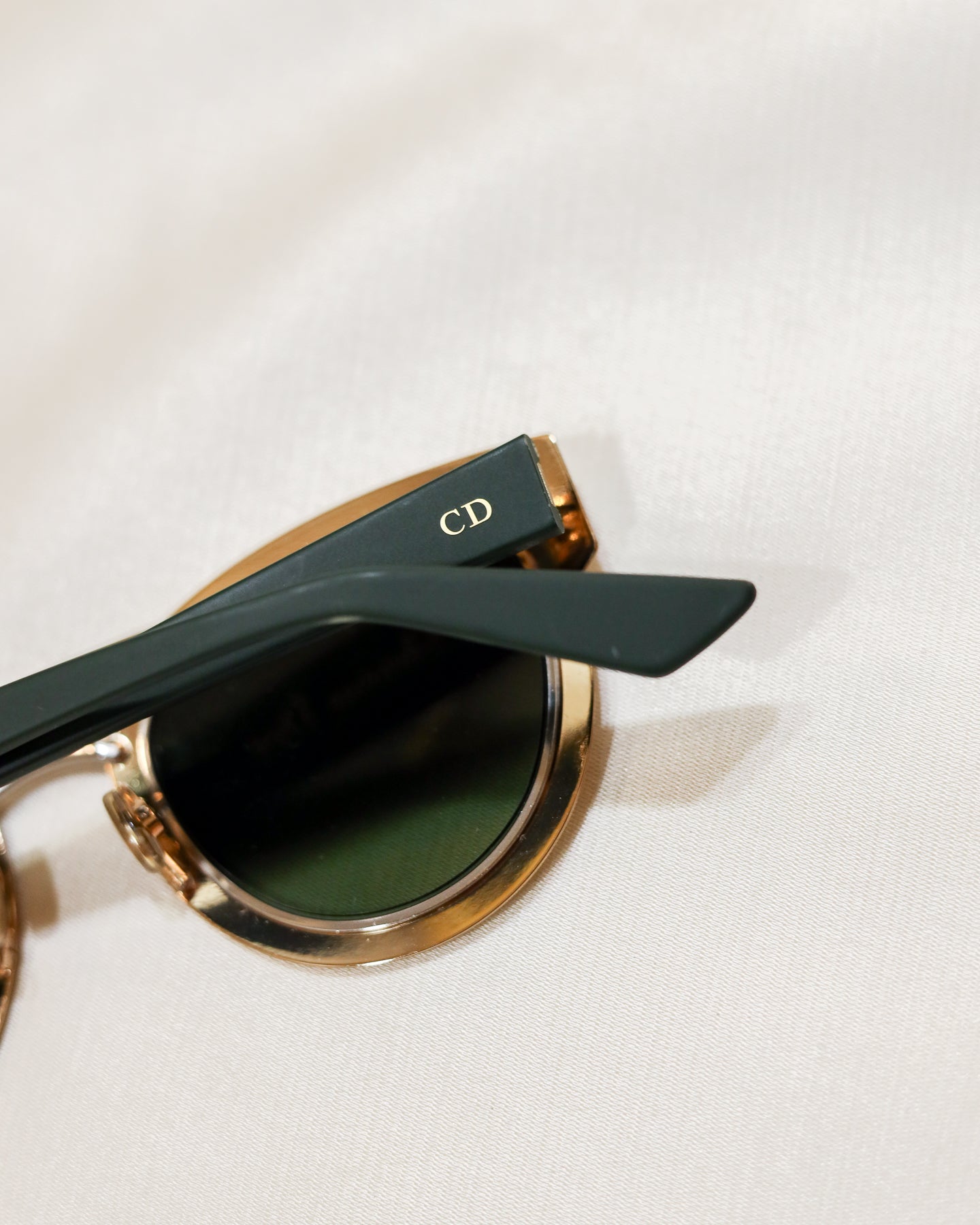 Dior Chromic Golden Mirrored Sunglasses with box