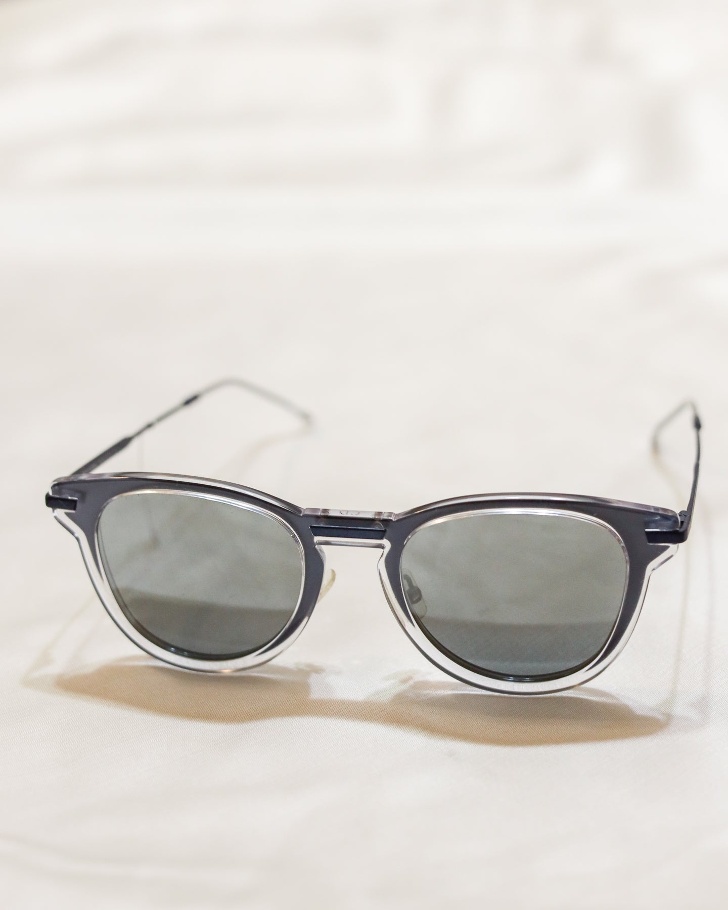 Óculos de sol Christian Dior Blue Wayfarer - com caixa