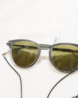 Óculos de sol Christian Dior Grey Wayfarer lente verde - com caixa