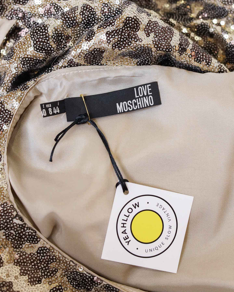 LOVE MOSCHINO SQUINS DRESS