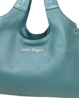 Salvatore Ferragamo Green Large Hobo Bag - with box and dust bag