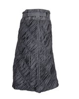 Burberry Black Skirt With Belt
