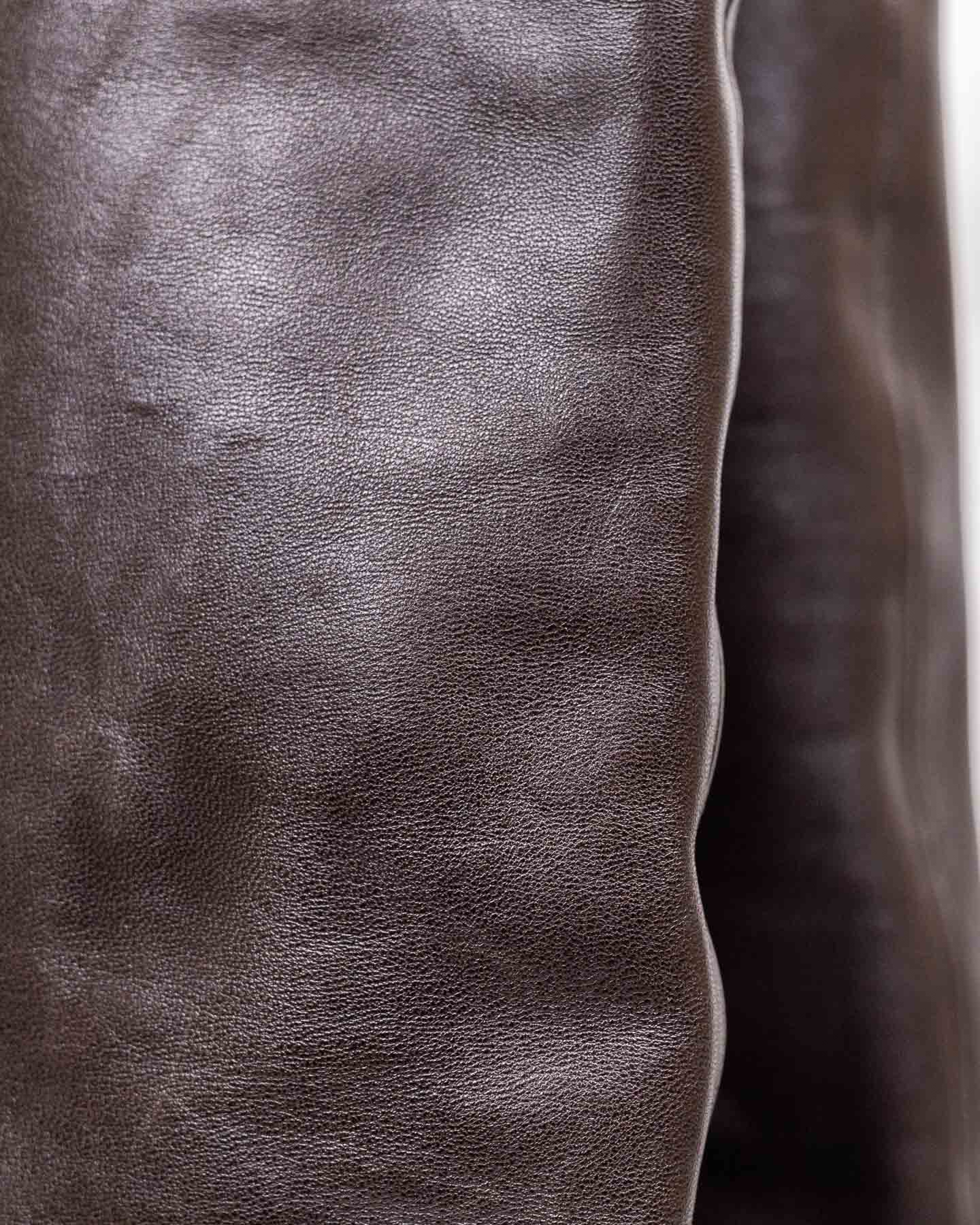 Bottes en cuir à talons hauts Yves Saint Laurent - Taille 38 avec boîte 