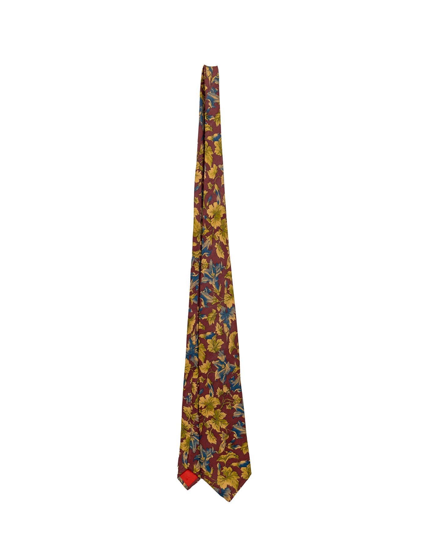 Cravate à fleurs vintage Balenciaga 