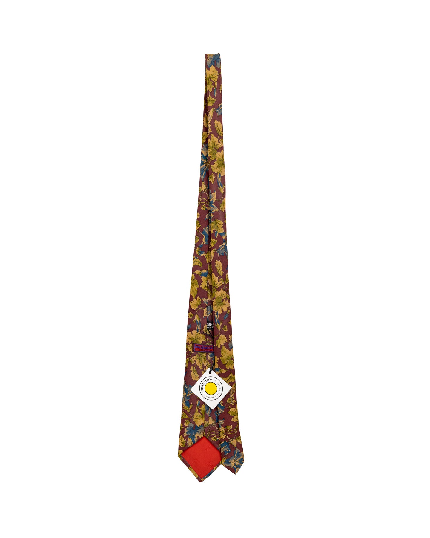 Cravate à fleurs vintage Balenciaga 