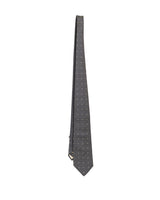 Gucci Grey Tie With GG Pattern