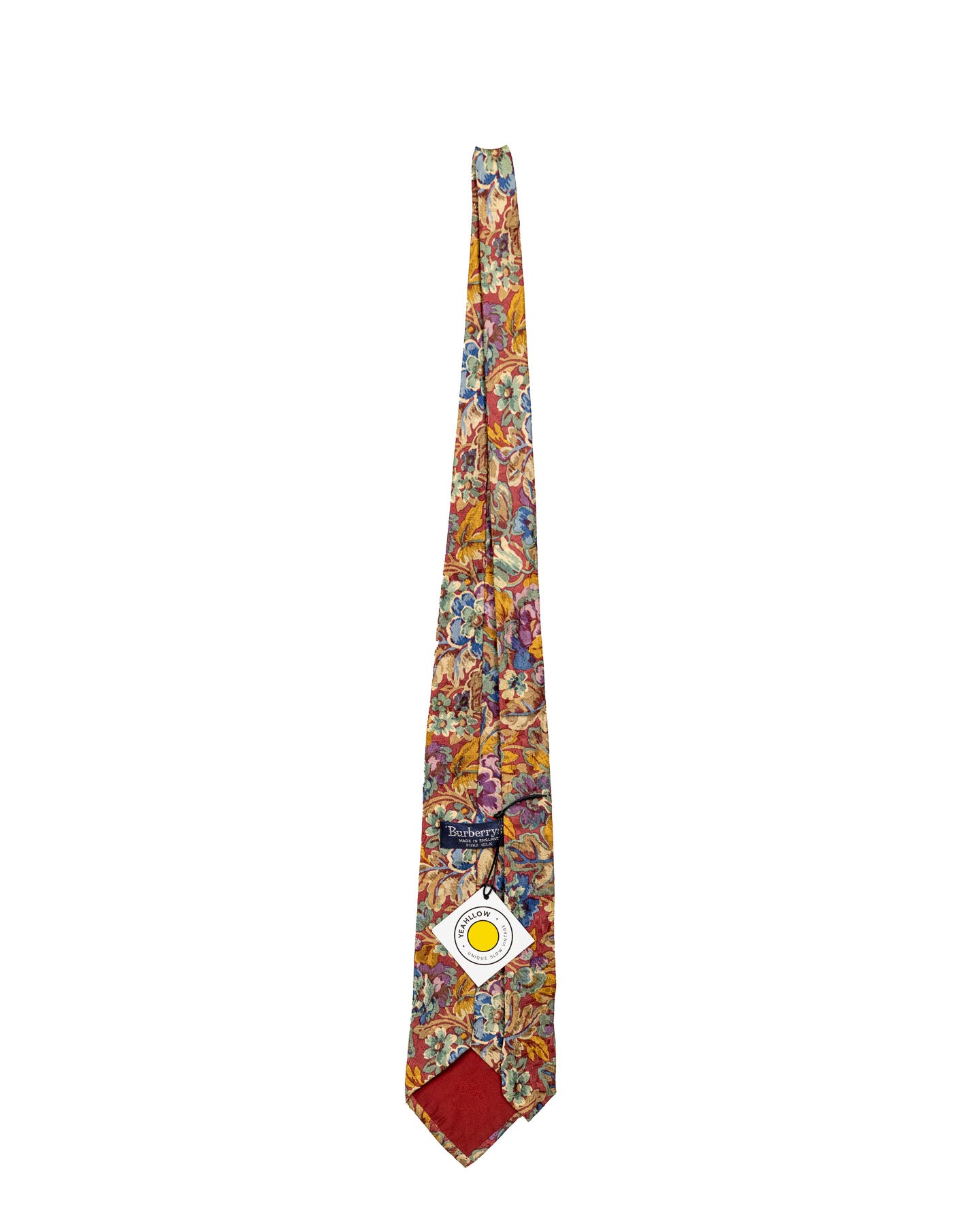 Cravate à fleurs Burberrys 