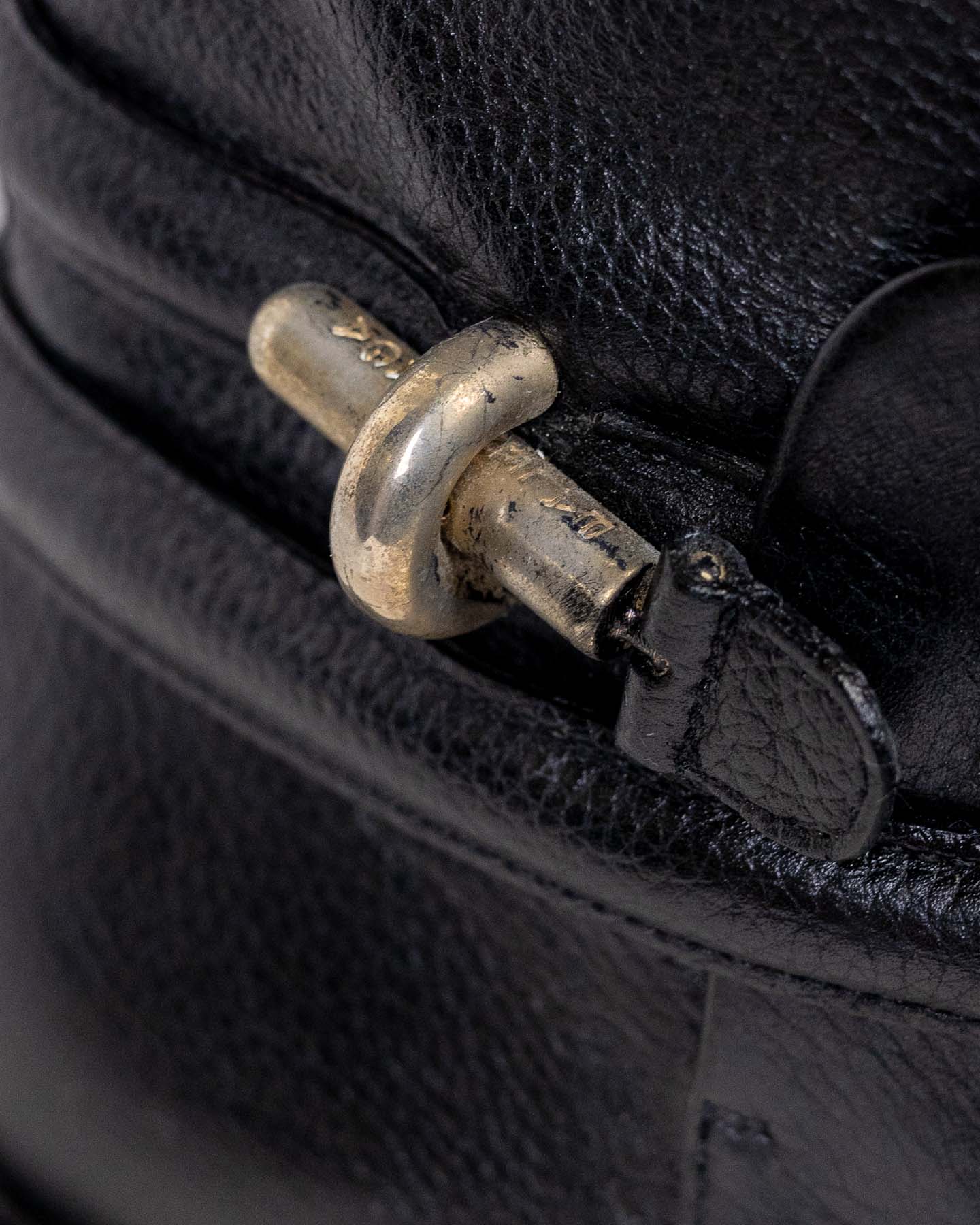 Bottes en cuir Balenciaga avec détail en métal - Taille 38,5 