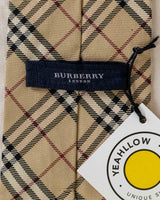 Cravate à monogramme vintage Burberry