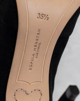 Sophia Webster Royalty Ankle Boot In Black - Size 35.5