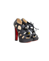 Christian Louboutin Fóssil 140 Calf Heels With Dustbag and Box - taille 37 