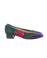 Bally Multicolor Vintage Shoes With Pattern- Size 37.5