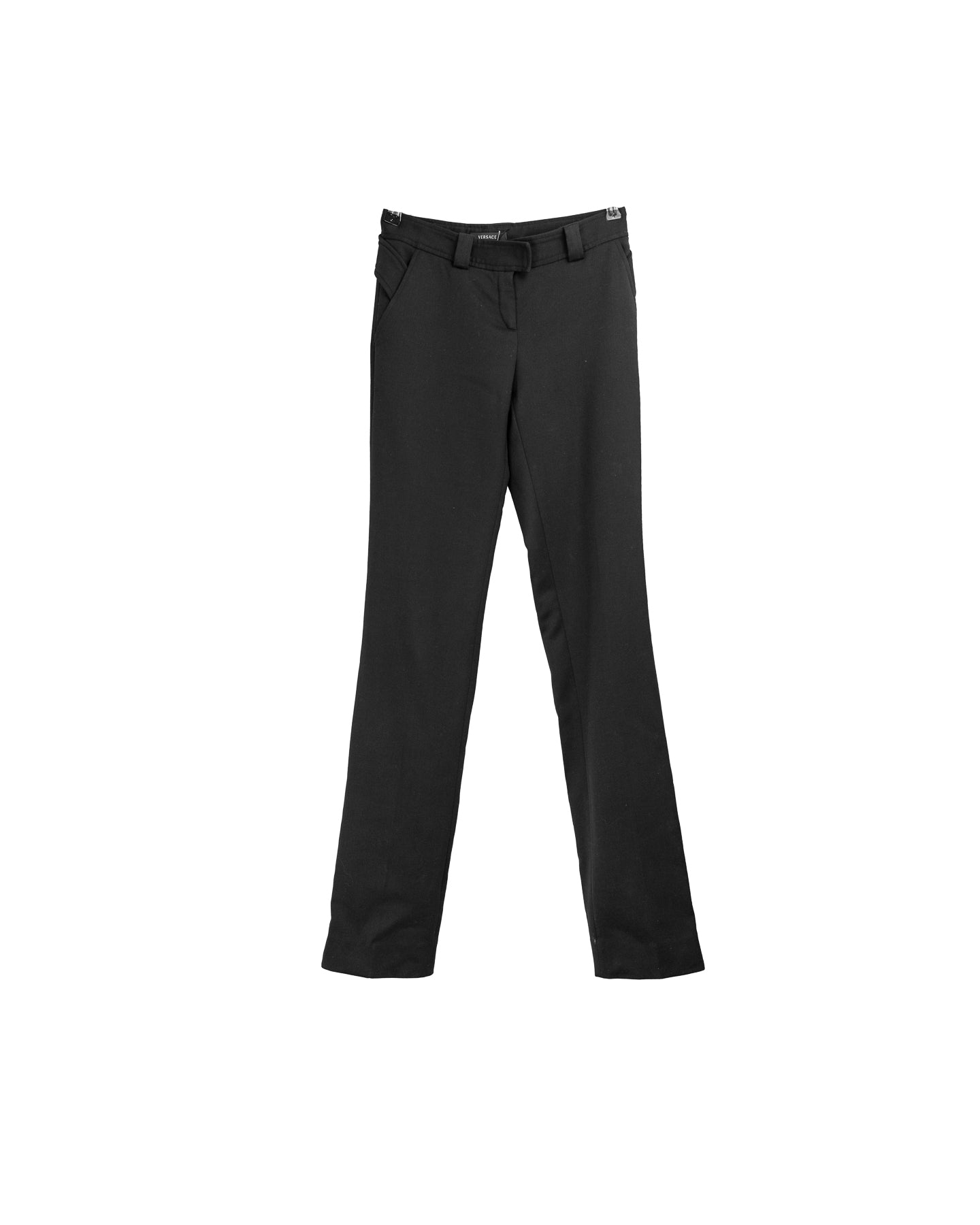 Versace Classic Pantalon noir taille haute - taille 38