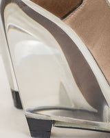 Salto alto acrílico Louis Vuitton - tamanho 39 