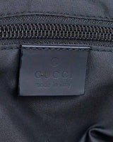 Sac de week-end en nylon noir Gucci Boston Monogram Duffle 