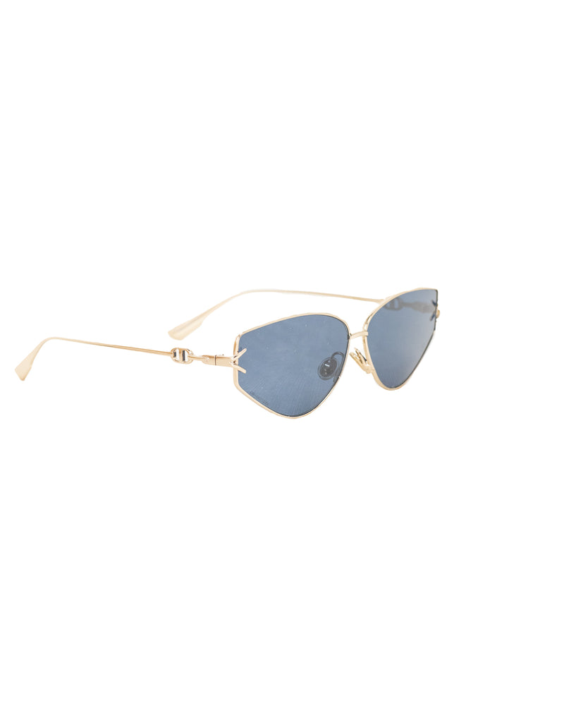 Óculos de sol Dior Cat Eye em azul 
