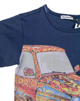 Dolce&amp;Gabbana T-shirt imprimé bleu marine 