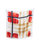 Burberry Abstract Silk Scarf
