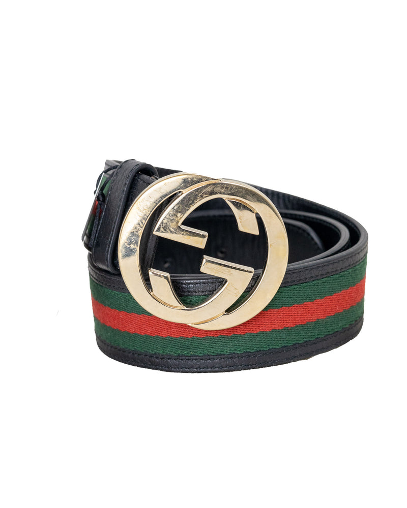 Gucci Signature Buckle Belt