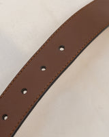 Burberry Monogram Metallic Belt