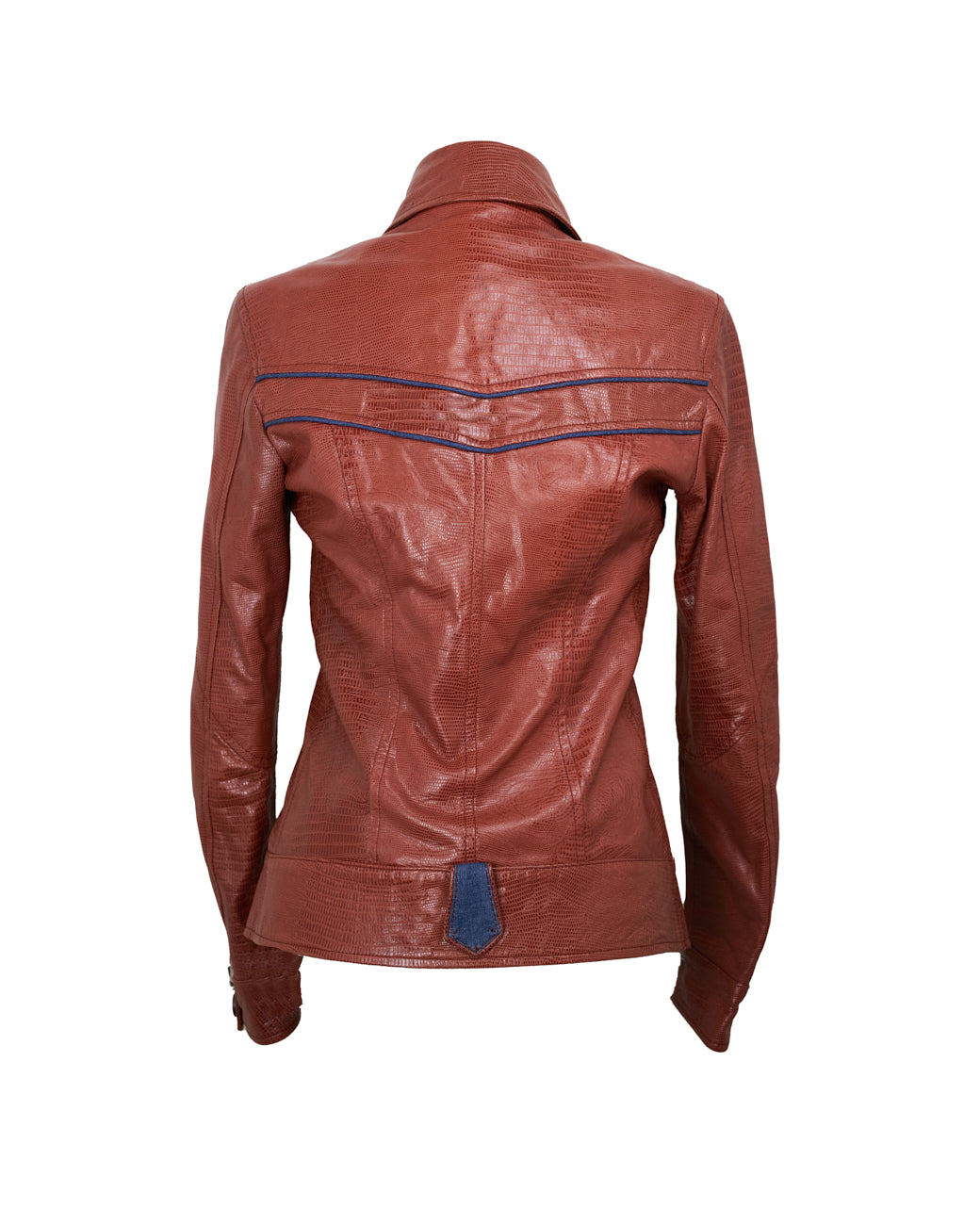 Dolce &amp; Gabbana Veste en cuir texturé 