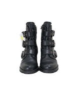 Prada Leather Buckled Boots - Size 36