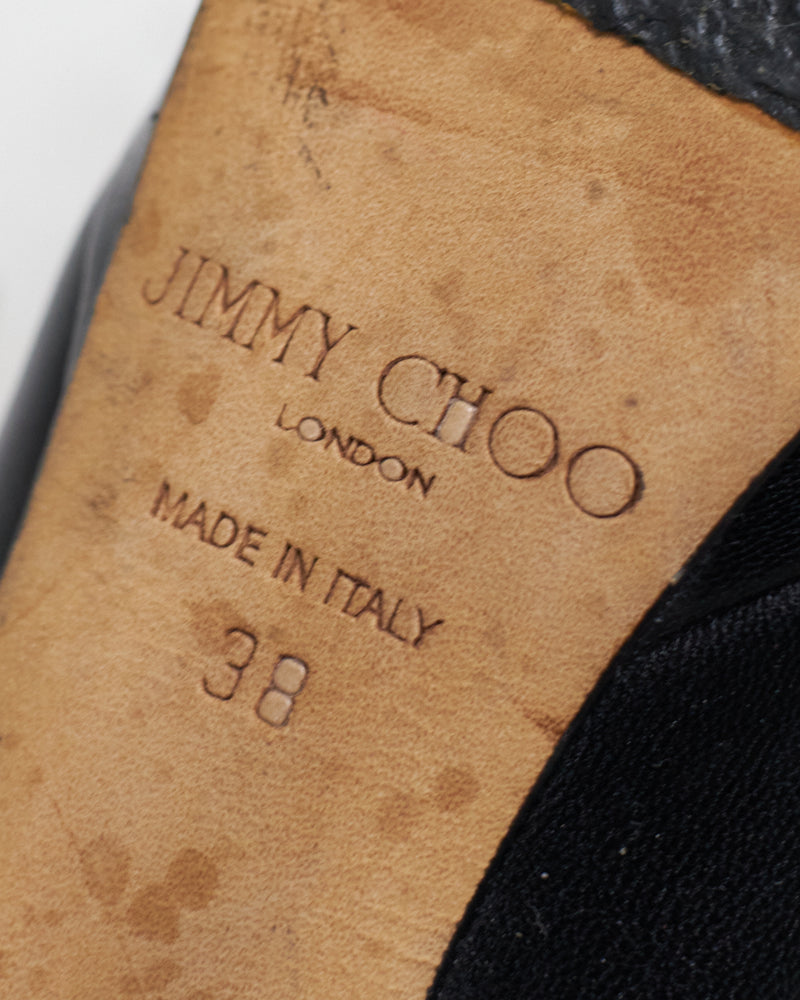 Jimmy Choo Black Heels - Size 38