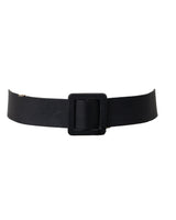 Marni Black Leather Belt - size 36